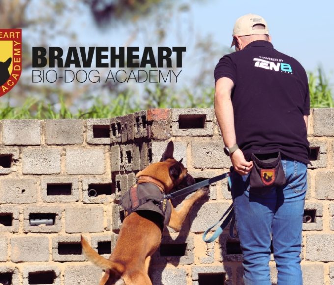 Braveheart Bio-Dog Academy offers advanced K9 training, PSIRA-accredited dog handler courses, and canine research programmes near Pretoria.