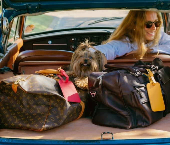 Handcrafted leather travel accessories from the Chommies Mother City Travel Collection.