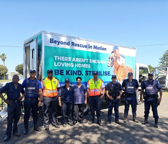 Cape of Good Hope SPCA animal transport vehicle launched in Elsies River to improve access to pet sterilisation and veterinary care